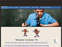 Tablet Screenshot of cluster7c.com